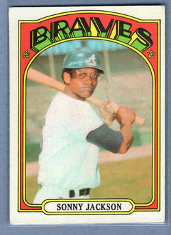 1972 Topps #318 Sonny Jackson Ex-Nm