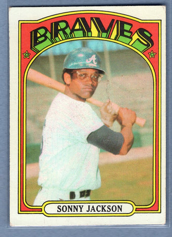 1972 Topps #318 Sonny Jackson Ex-Nm
