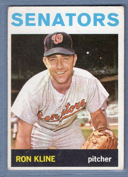 1964 Topps #358 Ron Kline VG-EX  GO319