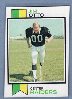1973 Topps #461 Jim Otto (HOF) EX-MT  High Grade Set Break