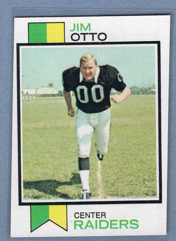 1973 Topps #461 Jim Otto (HOF) EX-MT  High Grade Set Break
