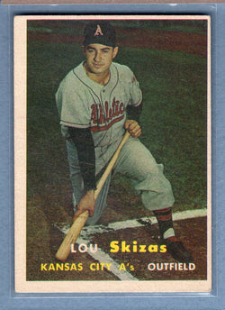 1957 Topps #83 Lou Skizas EX  GO121