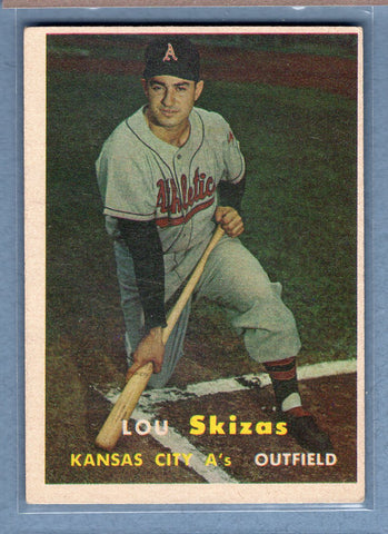 1957 Topps #83 Lou Skizas EX  GO121