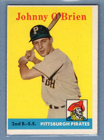 1958 Topps #426 Johnny O'Brien (c) VG-EX  GO501