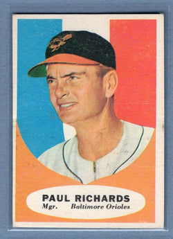 1961 Topps #131 Paul Richards VG-EX     GO100