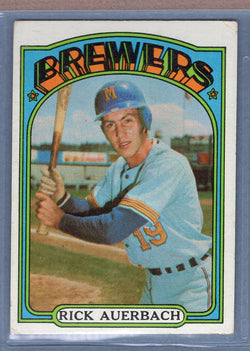 1972 Topps #153 Rick Auerbach (a) VG-EX  GO544