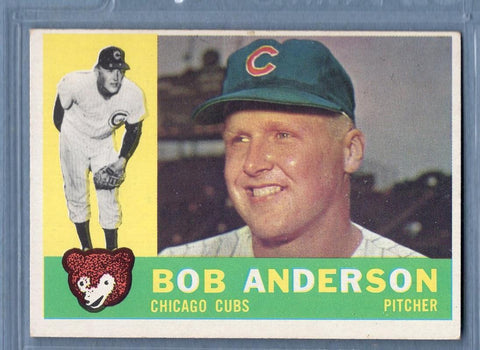 1960 Topps #412 Bob Anderson EX-MT  Set Break C