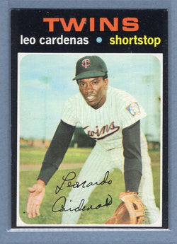 1971 Topps #405 Leo Cardenas  (c) EX-MT  GO550