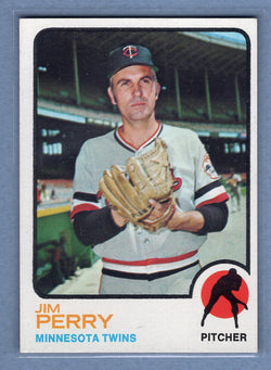 1973 Topps #385 Jim Perry  EX-MT  GO443