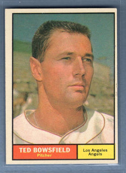 1961 Topps #216 Ted Bowsfield EX   GO269