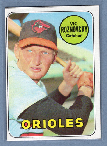 1969 Topps #368 Vic Roznovsky (a) EX-MT  GOWAYY