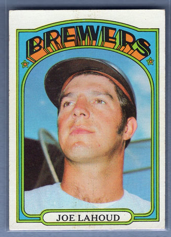 1972 Topps #321 Joe Lahoud Ex-Nm