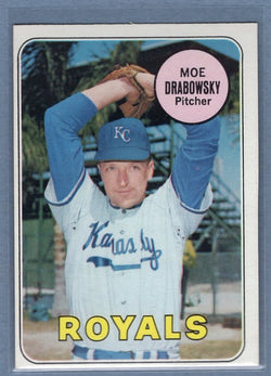 1969 Topps #508 Moe Drabowsky NM-MT Set Break WA WA