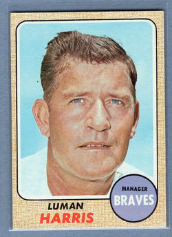 1968 Topps #439 Luman Harris EX-MT  GO534