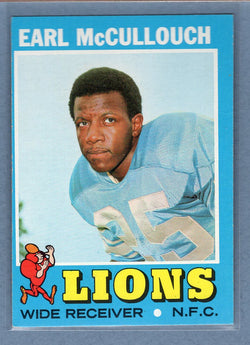 1971 Topps #127 Earl McCullouch (b) EX  GO600