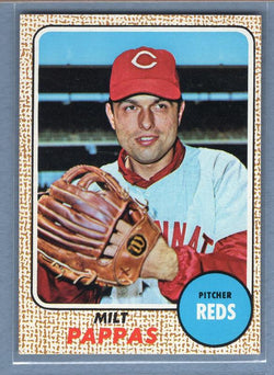 1968 Topps #74 Milt Pappas NM   GO70