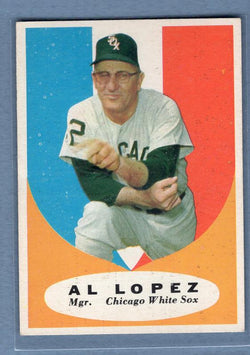 1961 Topps #132 Al Lopez (HOF) VG-EX     GO100