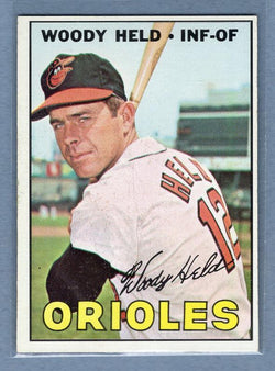 1967 Topps #251 Woody Held EX-MT  GO523