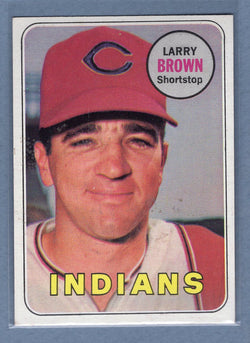 1969 Topps #503 Larry Brown (st) VG  GO850