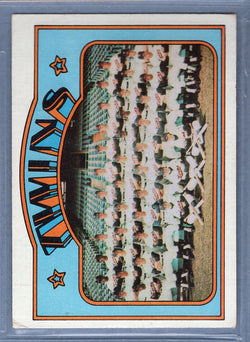 1972 Topps #156 Minnesota Twins (a) EX  GO544
