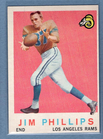 1959 Topps #142 Jim Phillips EX  GO87