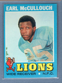 1971 Topps #127 Earl McCullouch (c) EX-MT  GO600