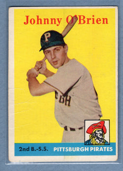 1958 Topps #426 Johnny O'Brien (mk) (e) VG  GO501