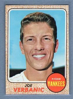 1968 Topps #29 Joe Verbanic (a) EX-MT  GO339