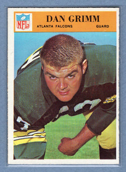 1966 Philadelphia #5 Dan Grimm  (2) EX-MT  GO320