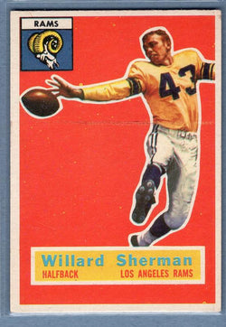 1956 Topps #66 Willard Sherman EX(st)  GO47