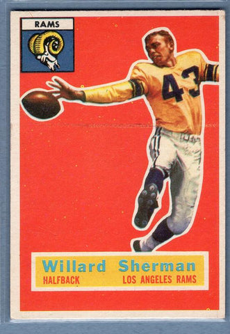 1956 Topps #66 Willard Sherman EX(st)  GO47