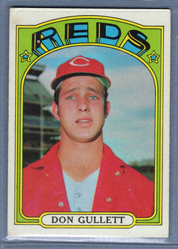 1972 Topps #157 Don Gullett (a) EX  GO544