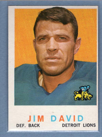 1959 Topps #143 Jim David EX-MT  GO87