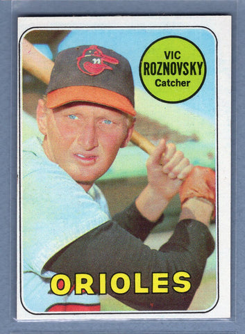 1969 Topps #368 Vic Roznovsky (c) EX-MT  GOWAYY