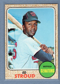 1968 Topps #31 Ed Stroud (a) EX-MT  GO339