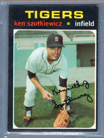 1971 Topps #749 Ken Szotkiewicz  EX  SB1
