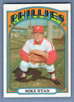 1972 Topps #324 Mike Ryan Ex-Nm