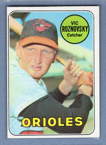 1969 Topps #368 Vic Roznovsky (d) EX-MT  GOWAYY
