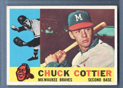 1960 Topps #417 Chuck Cottier EX-MT  Set Break C