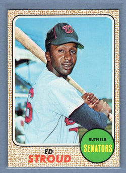 1968 Topps #31 Ed Stroud (b) EX-MT  GO339