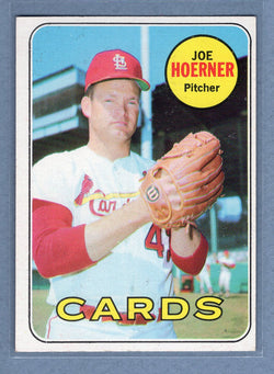 1969 Topps #522 Joe Hoerner (c) EX-MT  GO700