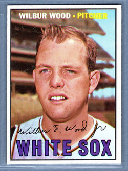 1967 Topps #391 Wilbur Wood EX-MT  GO510
