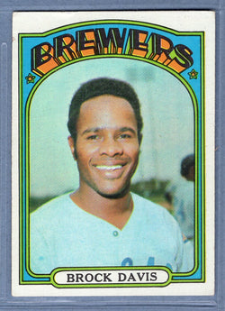 1972 Topps #161 Brock Davis (a) EX-MT  GO544