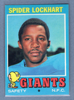 1971 Topps #128 Spider Lockhart (c) EX-MT  GO600