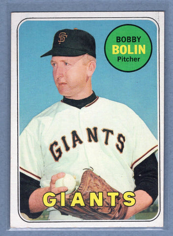 1969 Topps #505 Bobby Bolin(d) EX-MT  GO850