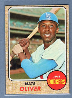 1968 Topps #124 Nate Oliver NM   GO70