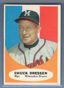 1961 Topps #137 Chuck Dressen VG-EX     GO100