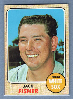 1968 Topps #444 Jack Fisher EX-MT  GO534