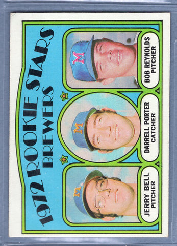 1972 Topps #162 Darrell Porter RC (a) EX  GO544