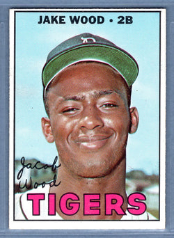1967 Topps #394 Jake Wood EX-MT  GO510